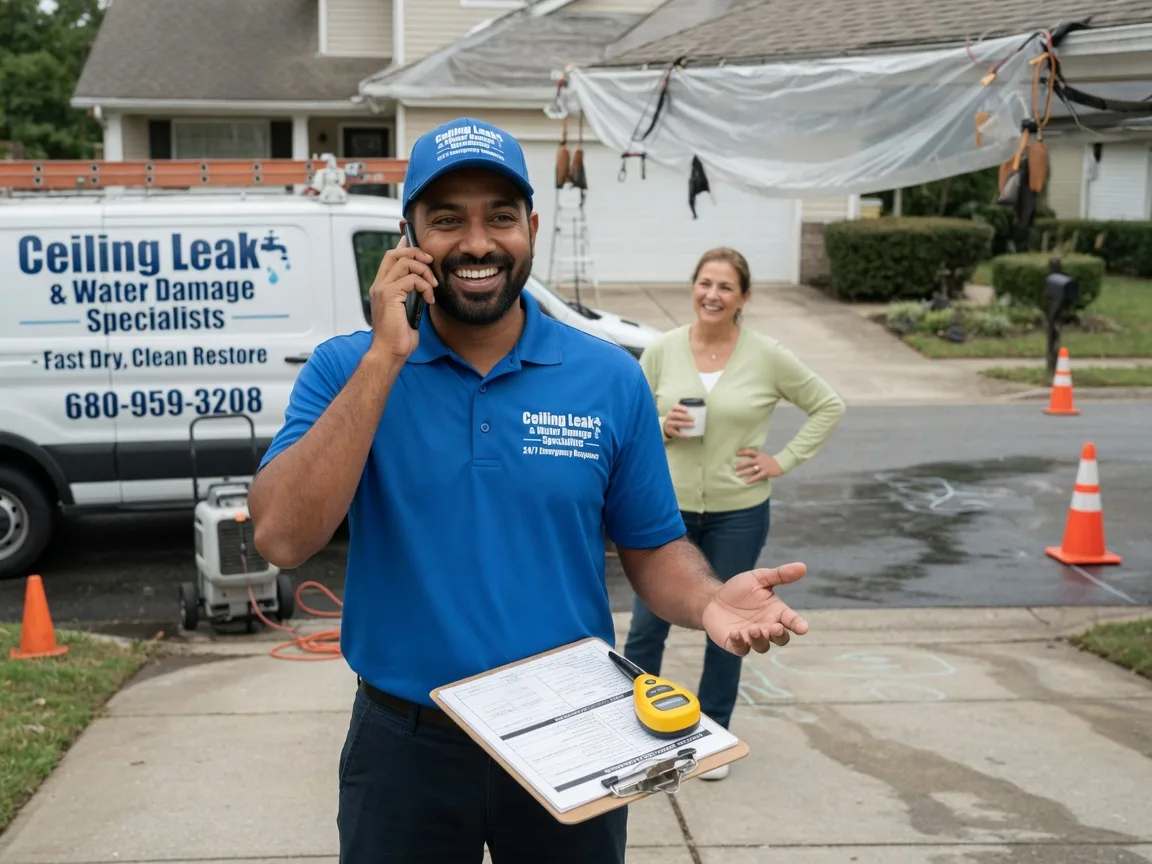 Ceiling Leak Cleanup Verona, MO FAQs